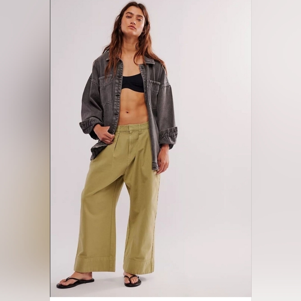Free People Sweet Talk Chino Pants - Picture 3 of 5